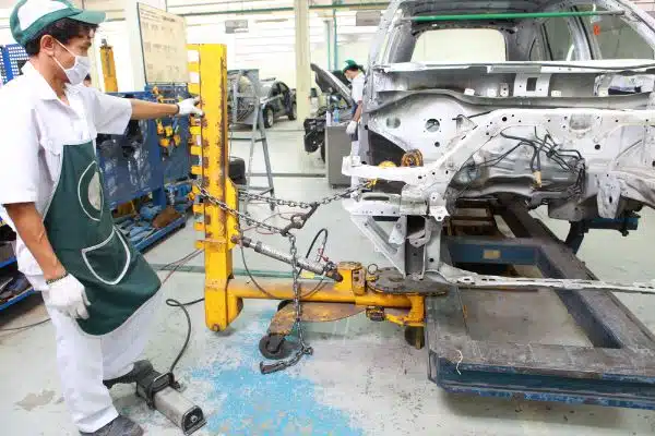 frame straighting