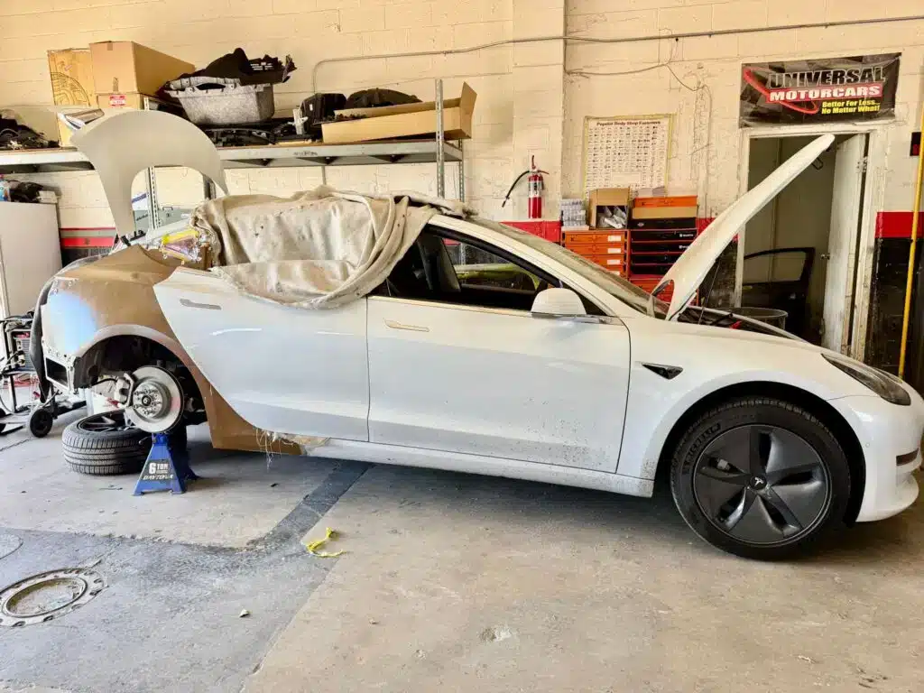 tesla repair