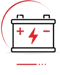 Vehicle battery testing and electrical diagnostic icon