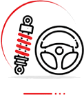 Suspension and steering repair service graphic Las Vegas