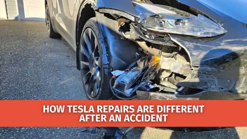How Tesla Repairs Are Different After an Accident