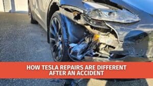 How Tesla Repairs Are Different After an Accident