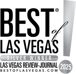 2025 Best of Las Vegas Silver winner badge